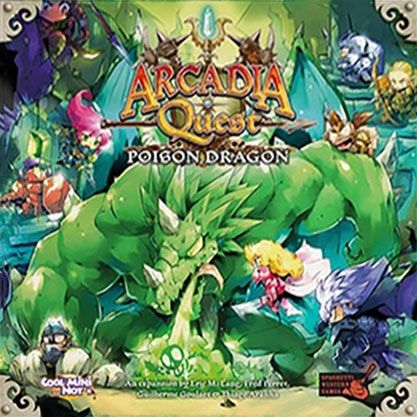 Arcadia Quest: Poison Dragon box art
