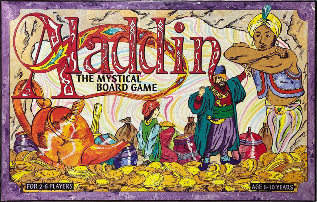 Coperta Aladdin: The Mystical Boardgame