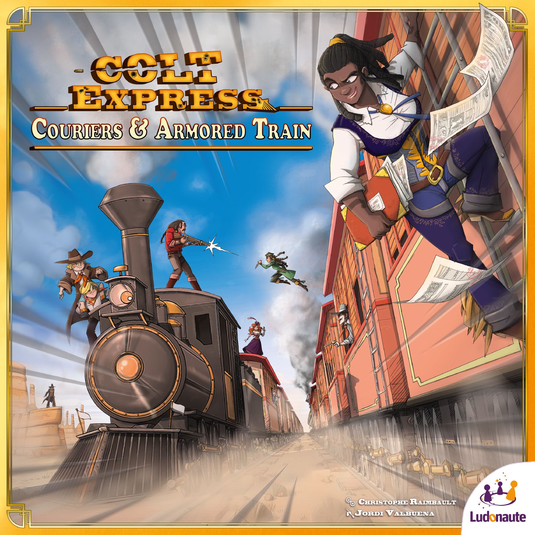 Colt Express: Couriers & Armored Train box art