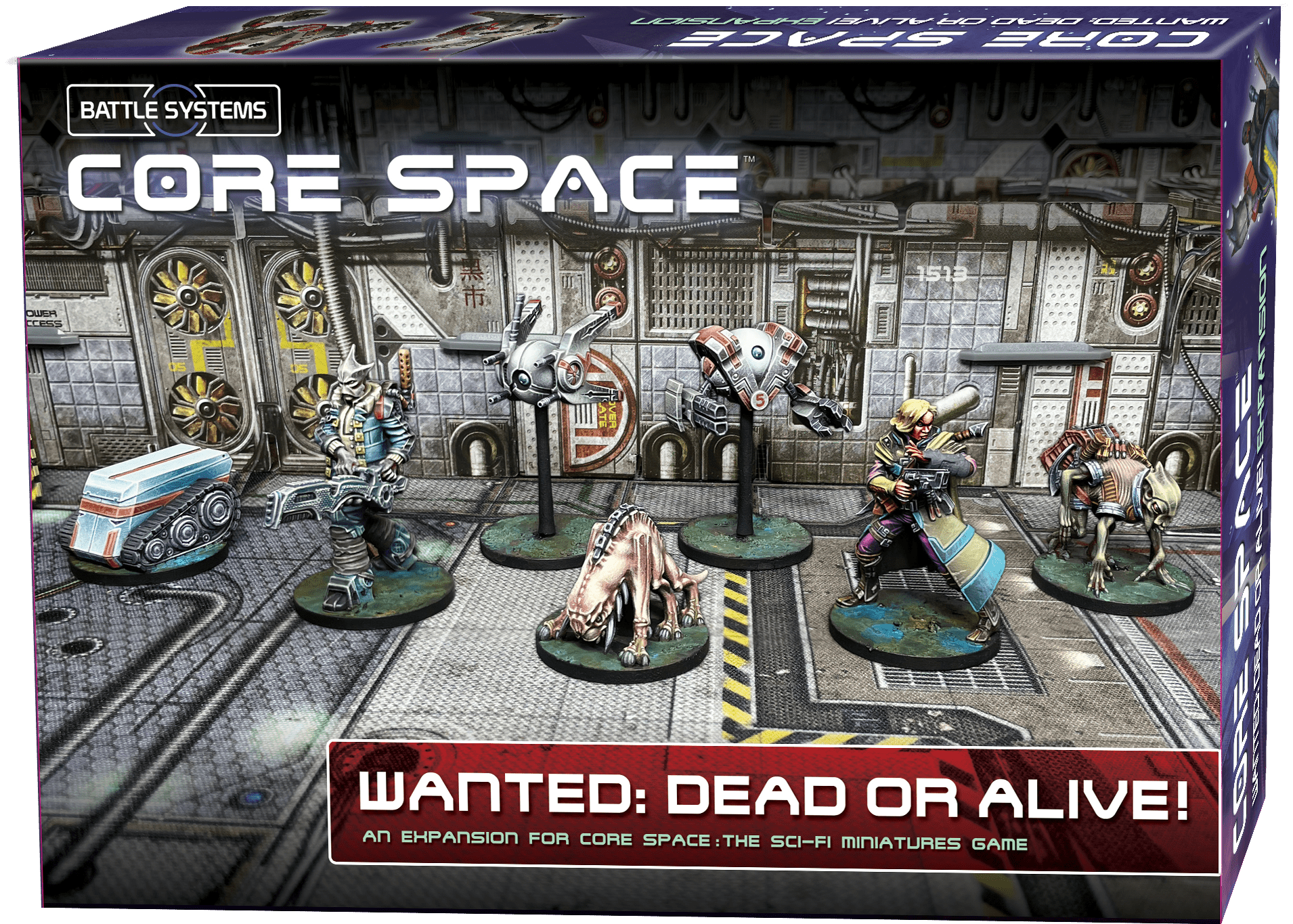 Core Space: Wanted – Dead or Alive box art