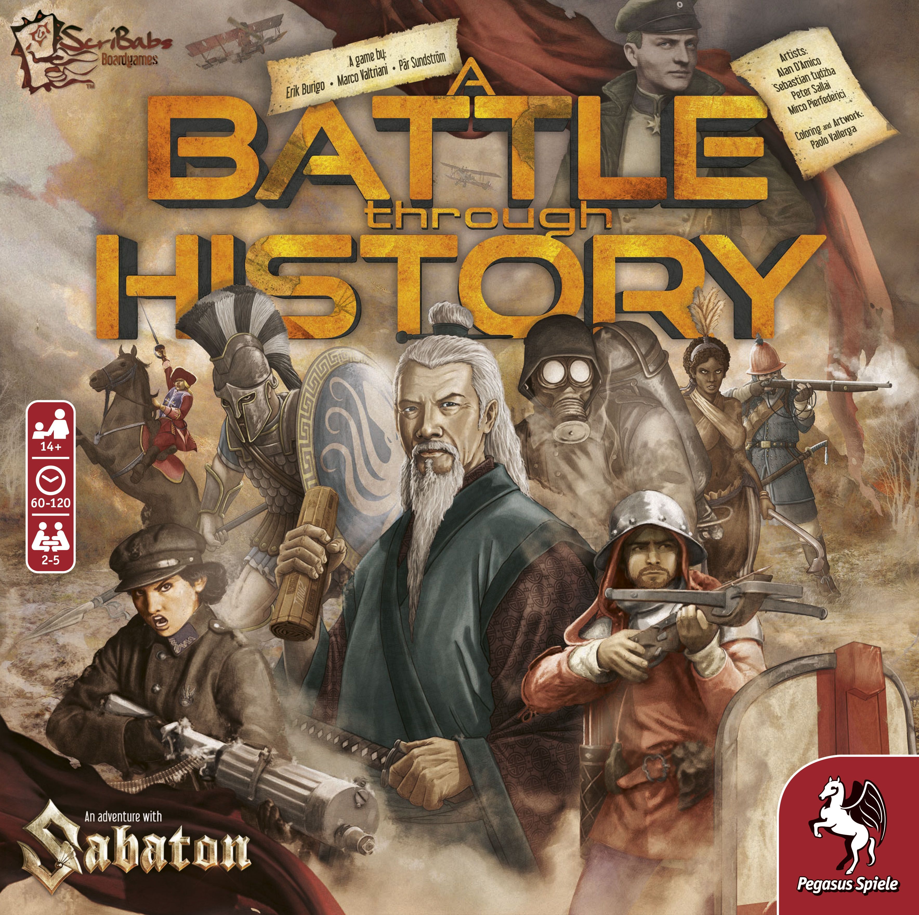Coperta A Battle Through History
