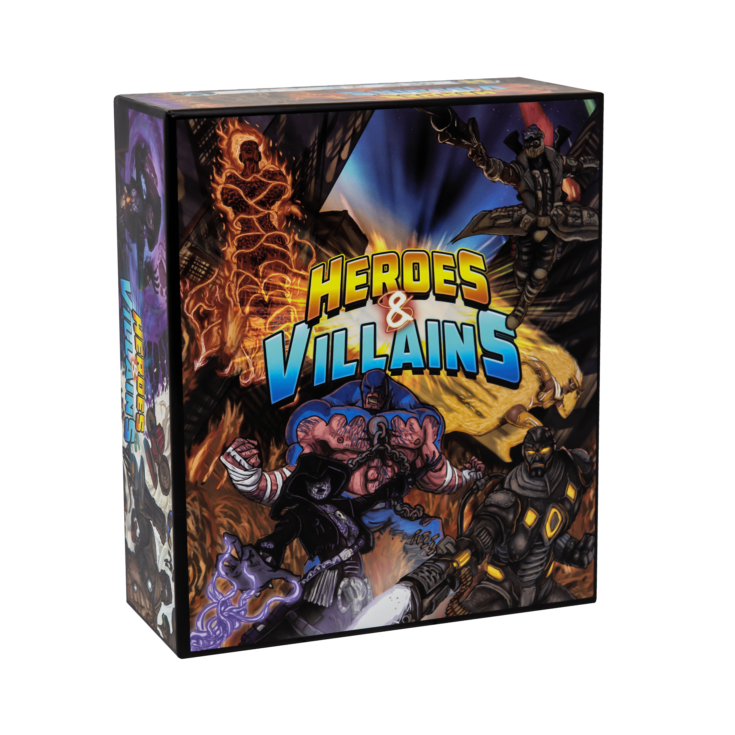 Heroes & Villains box art