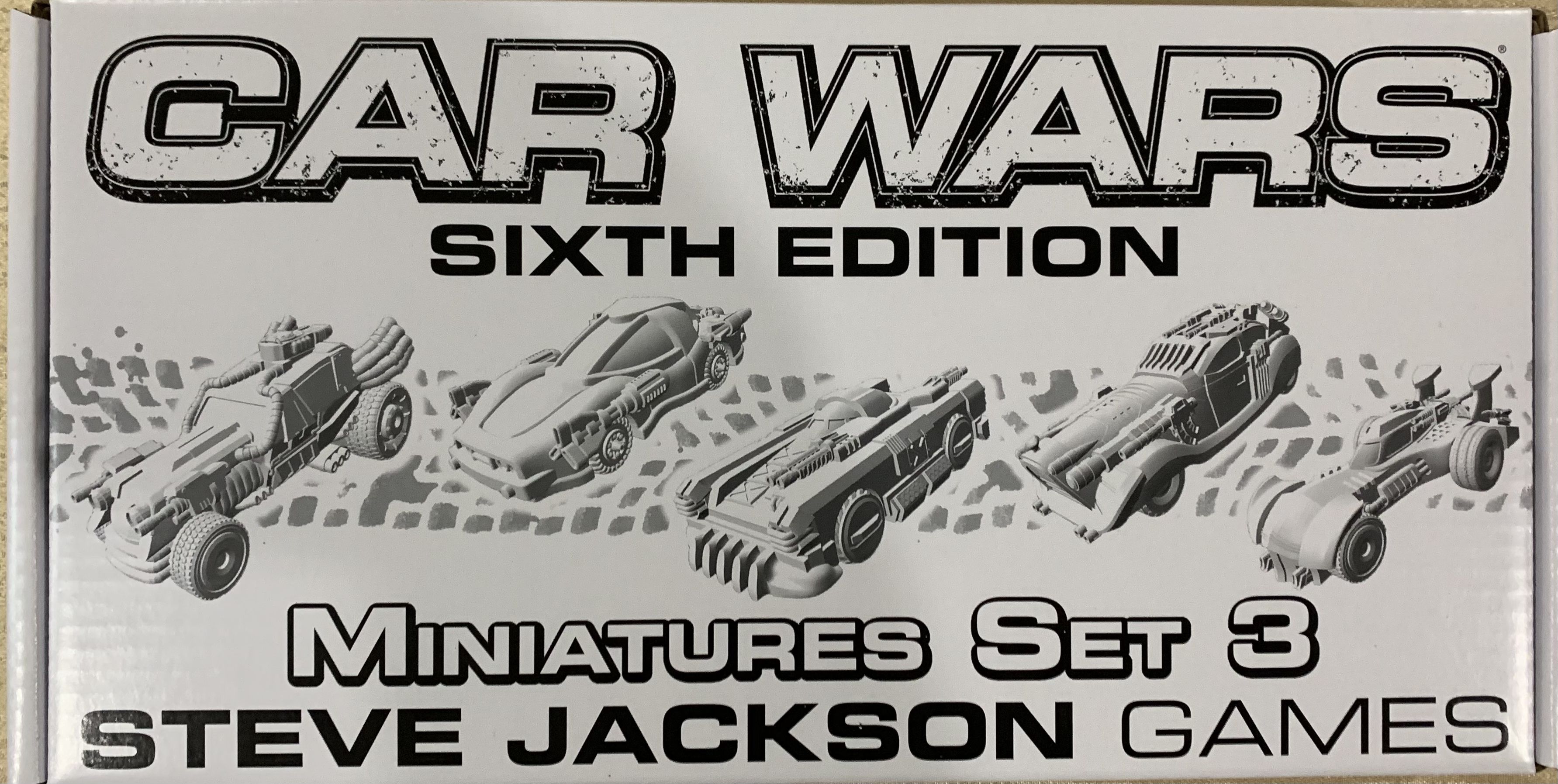 Car Wars (Sixth Edition): Miniatures Set 3 box art