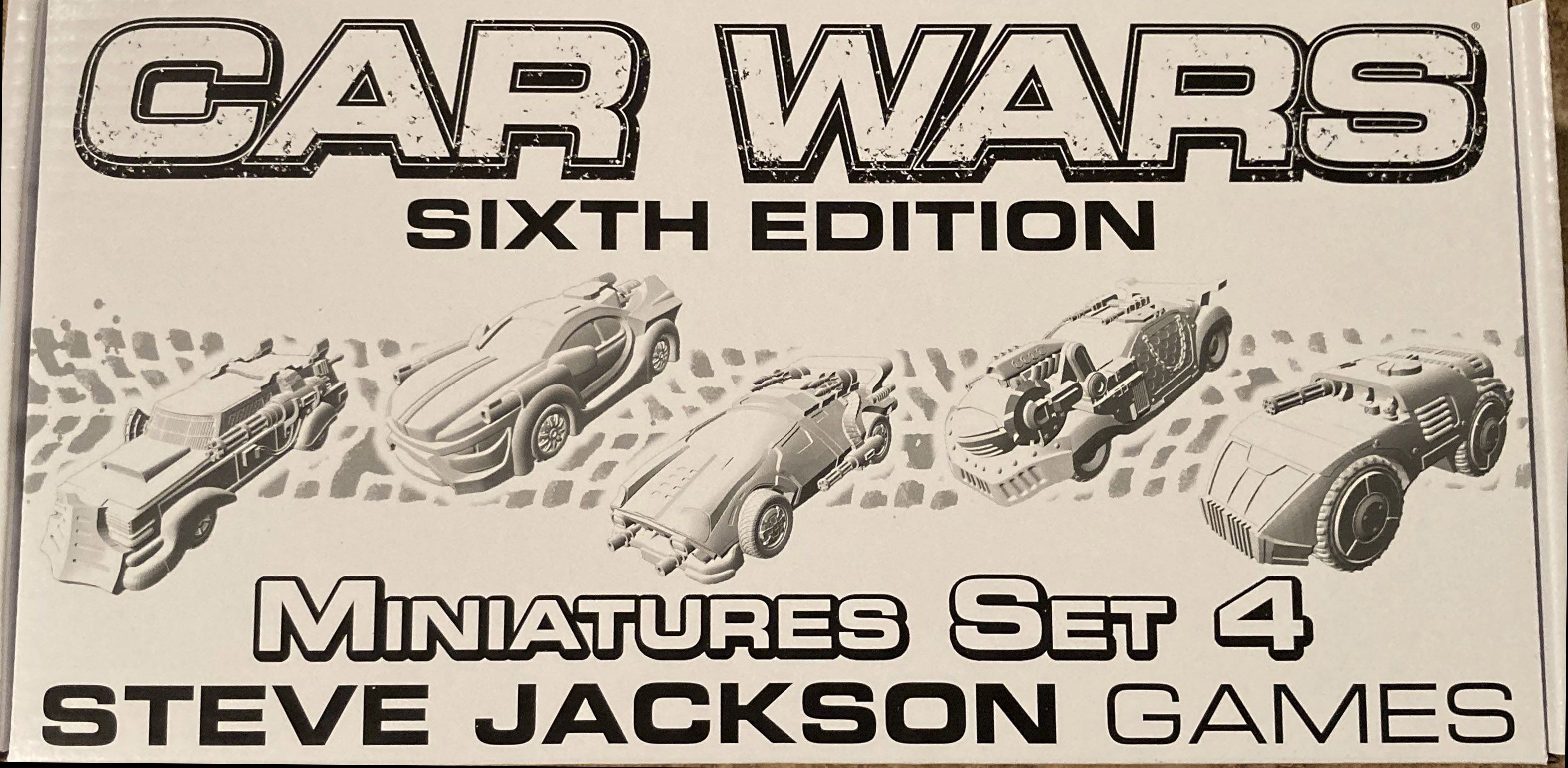 Car Wars (Sixth Edition): Miniatures Set 4 box art
