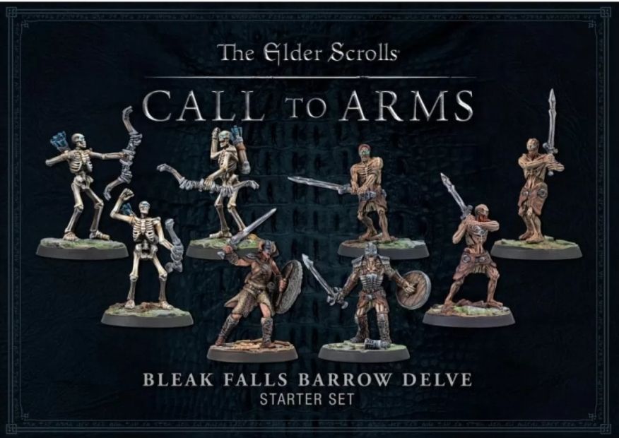 Coperta The Elder Scrolls: Call to Arms – Bleak Falls Barrow Delve Starter Set