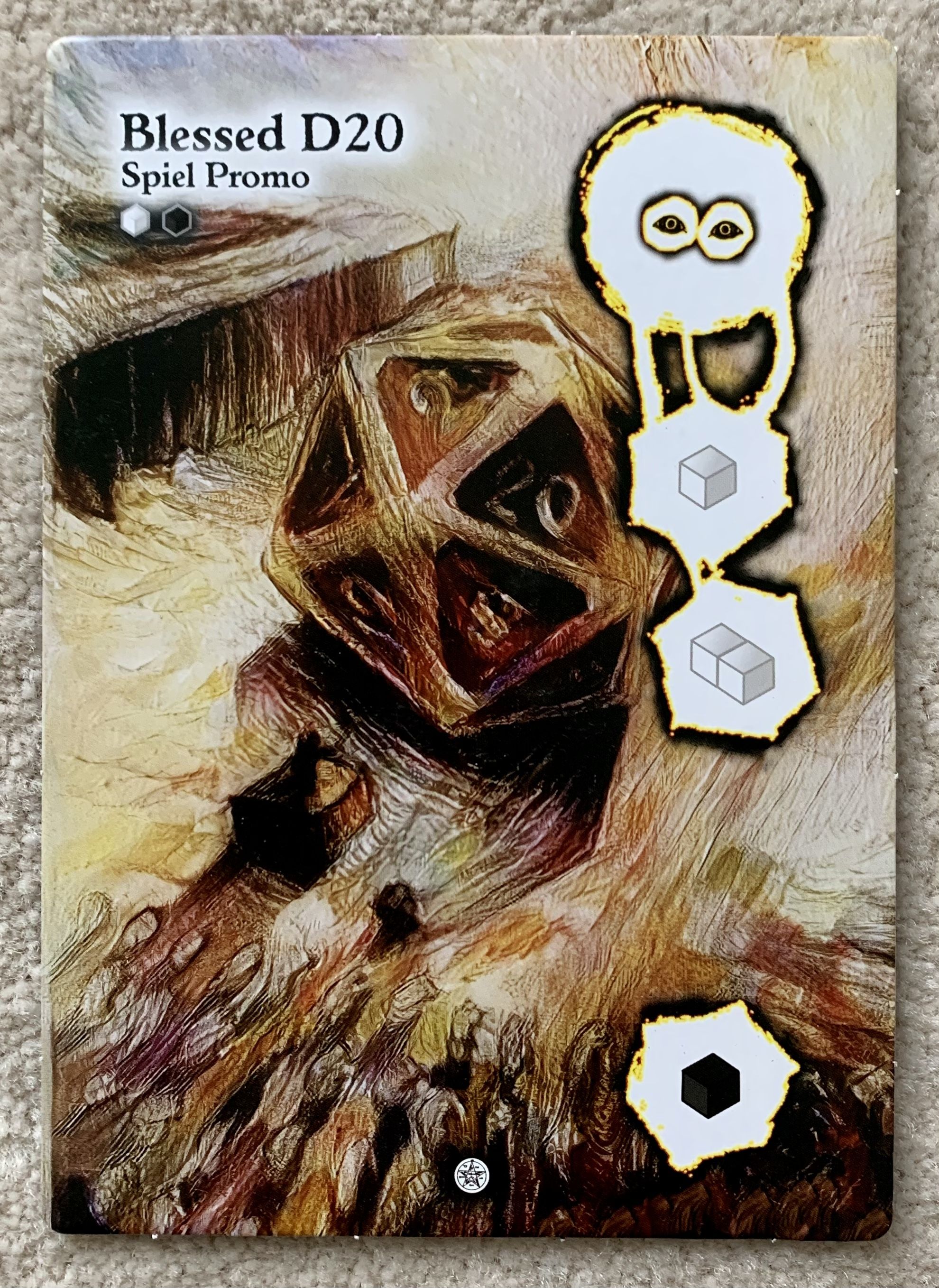 Coperta Goetia: Nine Kings of Solomon – Blessed D20 Promo Tile