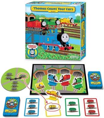 Thomas Count Your Cars Game doboz