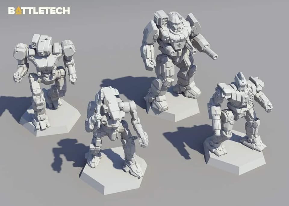 Coperta BattleTech: Inner Sphere Heavy Lance