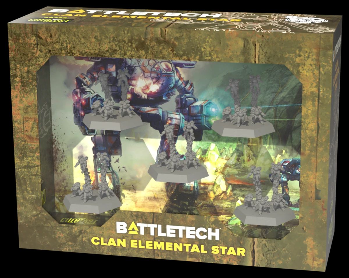 Coperta BattleTech: Clan Elemental Star