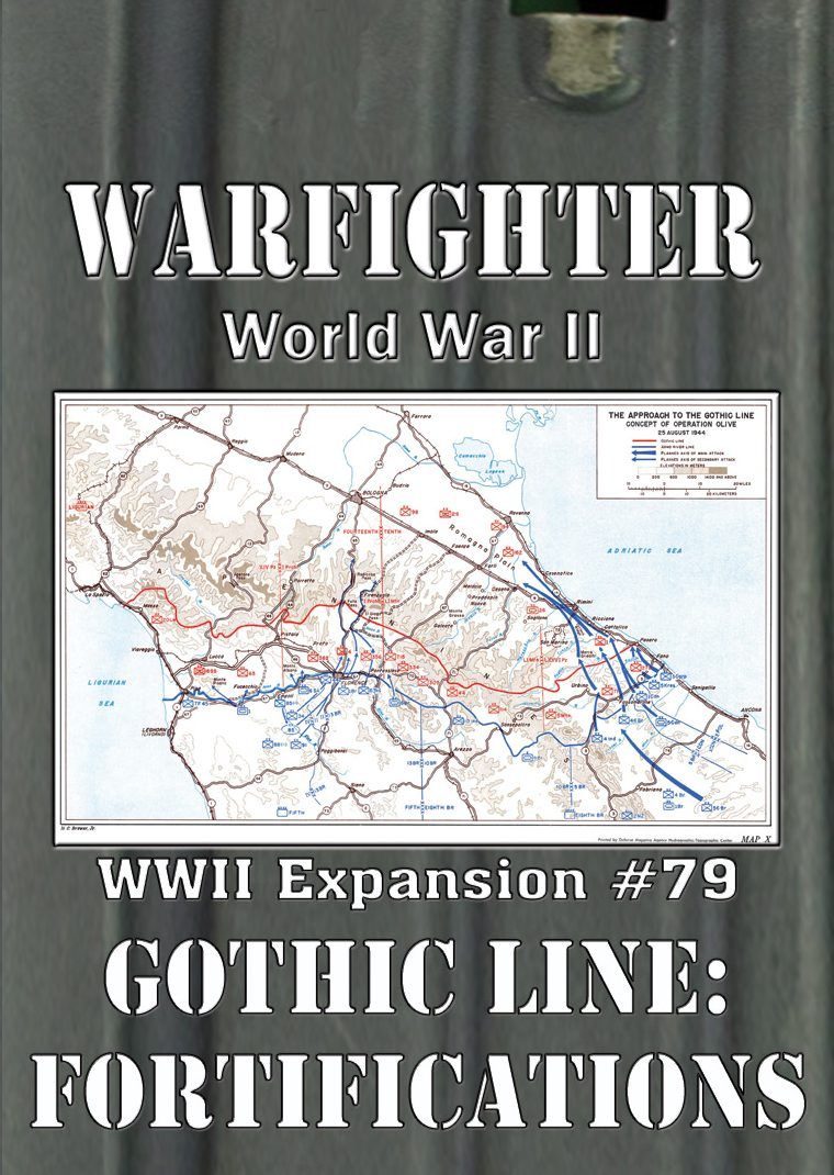 Warfighter: WWII Expansion #79 – Fortifications – Gothic Line doboz