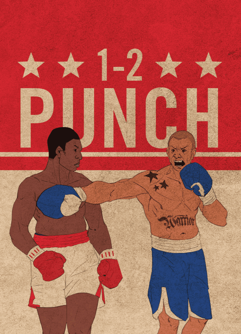 1-2 Punch box art