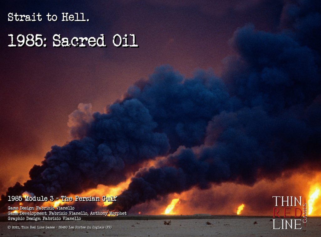 1985: Sacred Oil box art