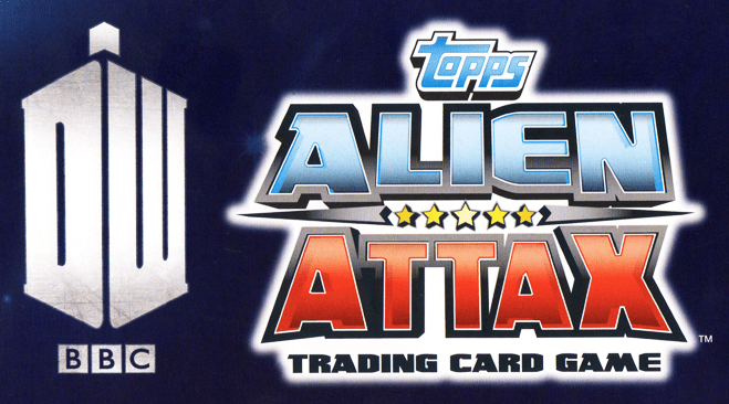 Doctor Who: Alien Attax box art