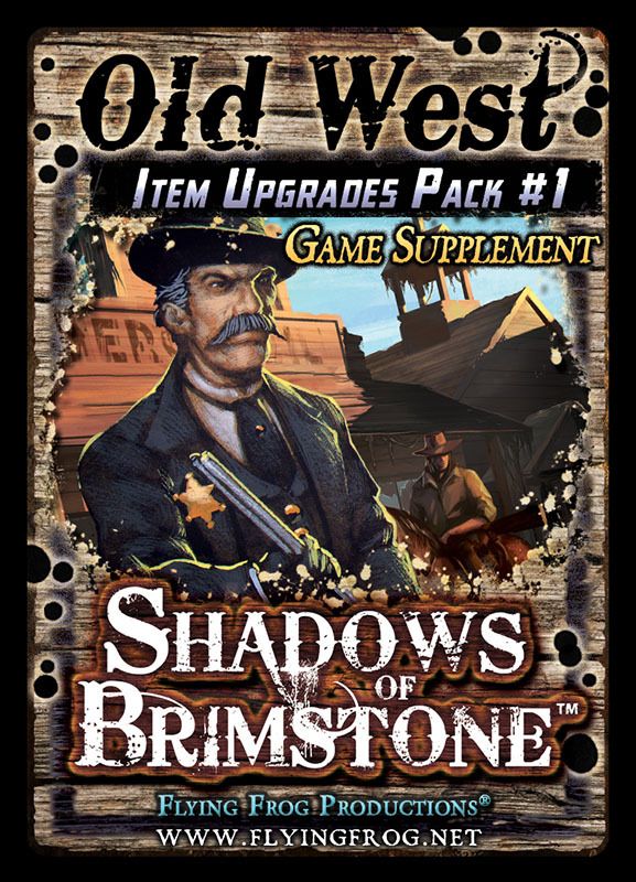 Shadows of Brimstone: Old West Item Upgrades Pack #1 Game Supplement box art