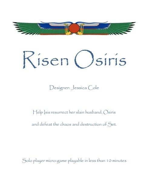 Coperta Risen Osiris