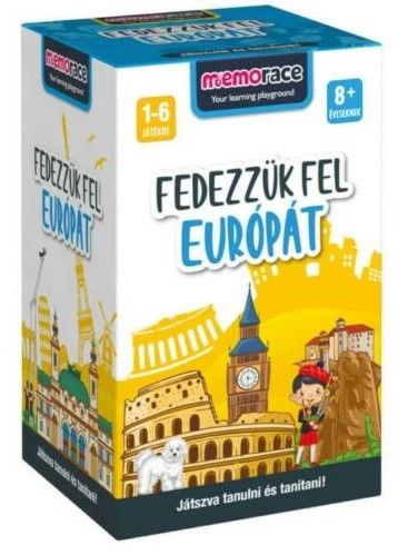 Coperta Memorace: Fedezzük fel Európát!