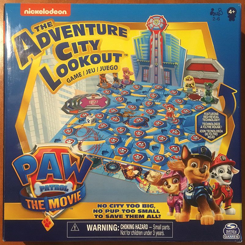 Paw Patrol: The Adventure City lookout doboz