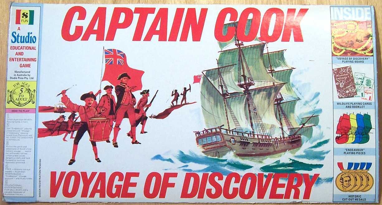 Coperta Captain Cook: Voyage of Discovery