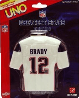 UNO: Tom Brady NFL Greatest Players box art