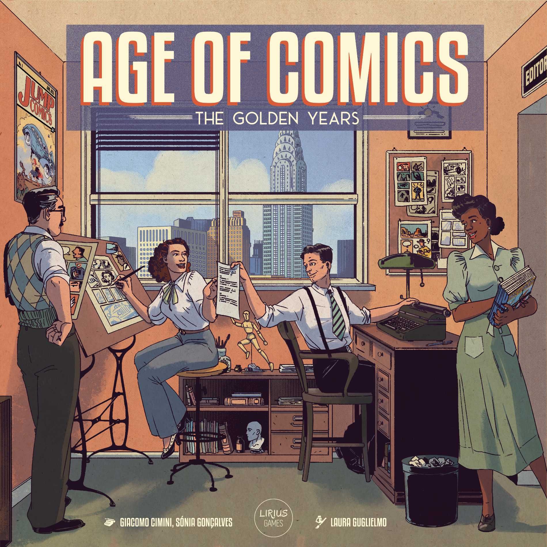 Age of Comics: The Golden Years box art