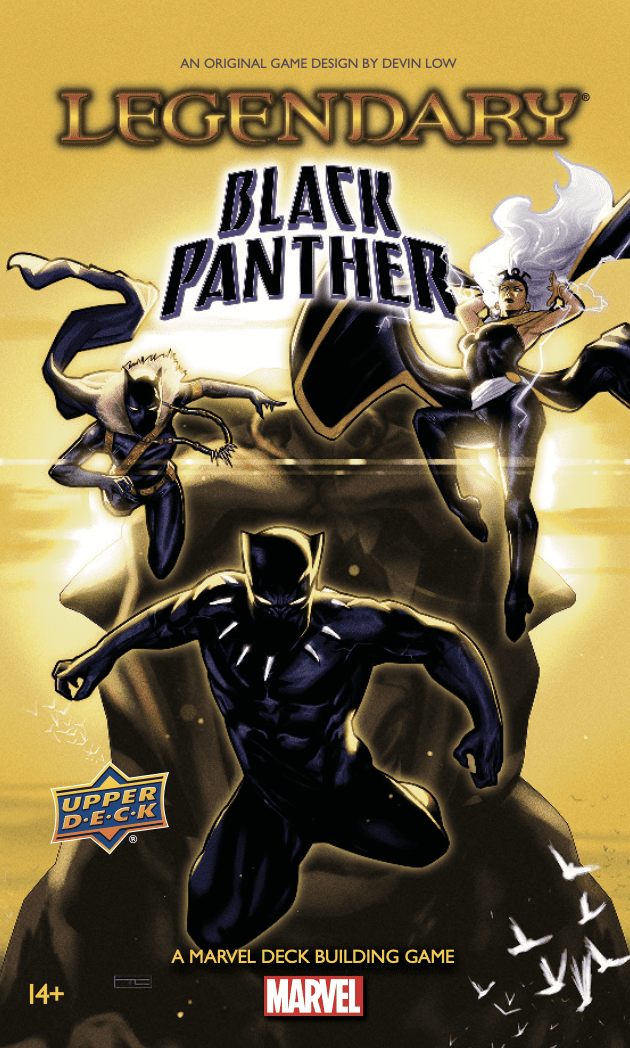 Coperta Legendary: A Marvel Deck Building Game – Black Panther