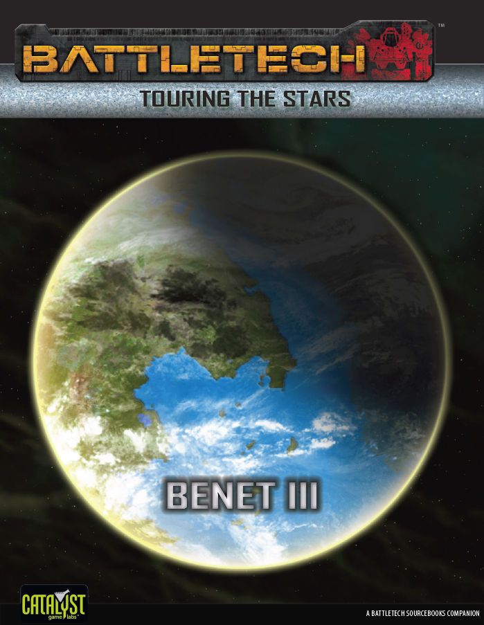 BattleTech: Touring the Stars – Benet III box art