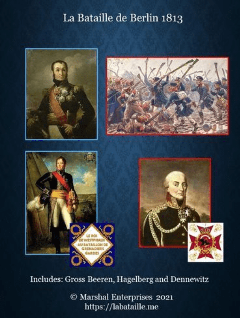 La Bataille de Berlin 1813 box art