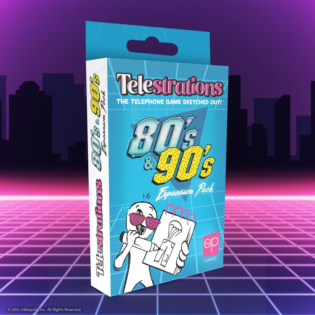 Coperta Telestrations: 80s & 90s Expansion Pack