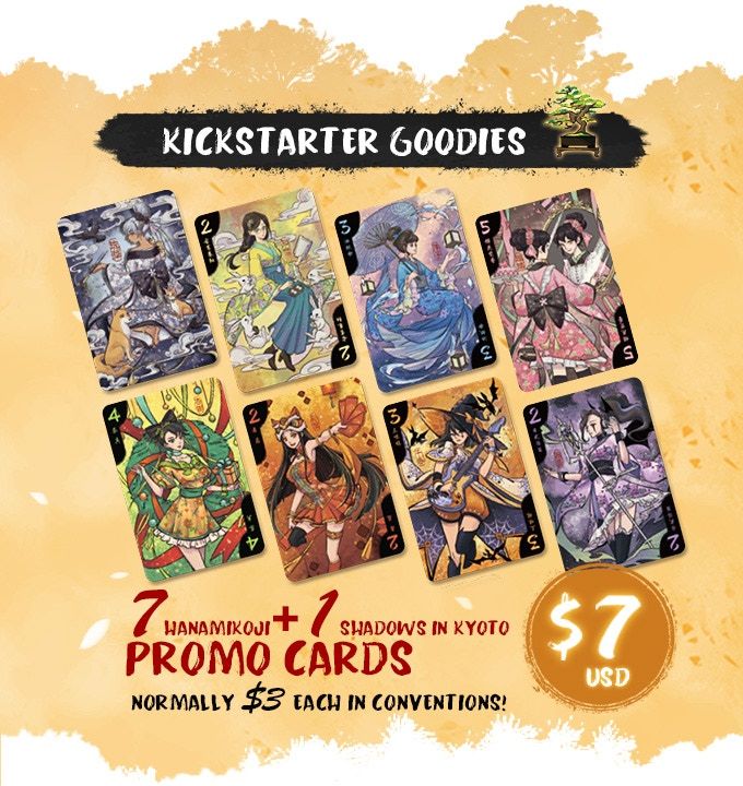 Hanamikoji: Kickstarter Goodies 2021 box art