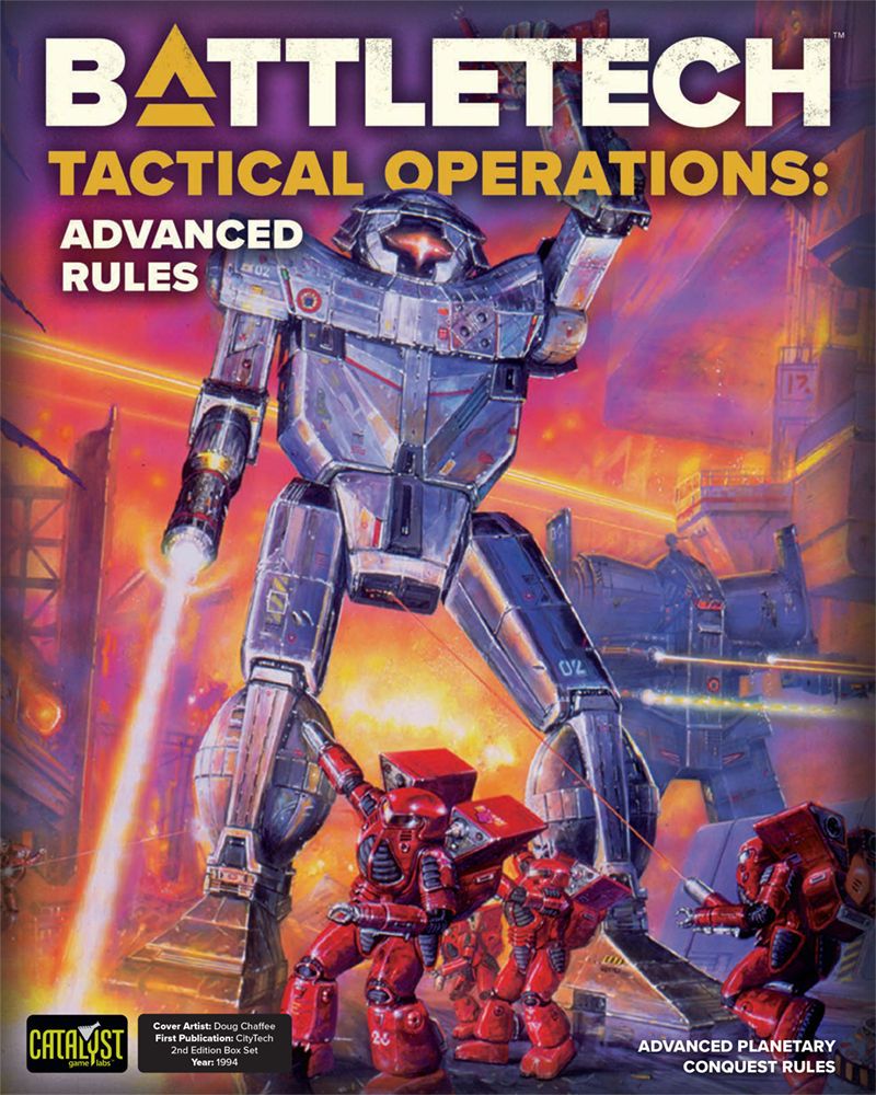 BattleTech: Tactical Operations – Advanced Rules doboz