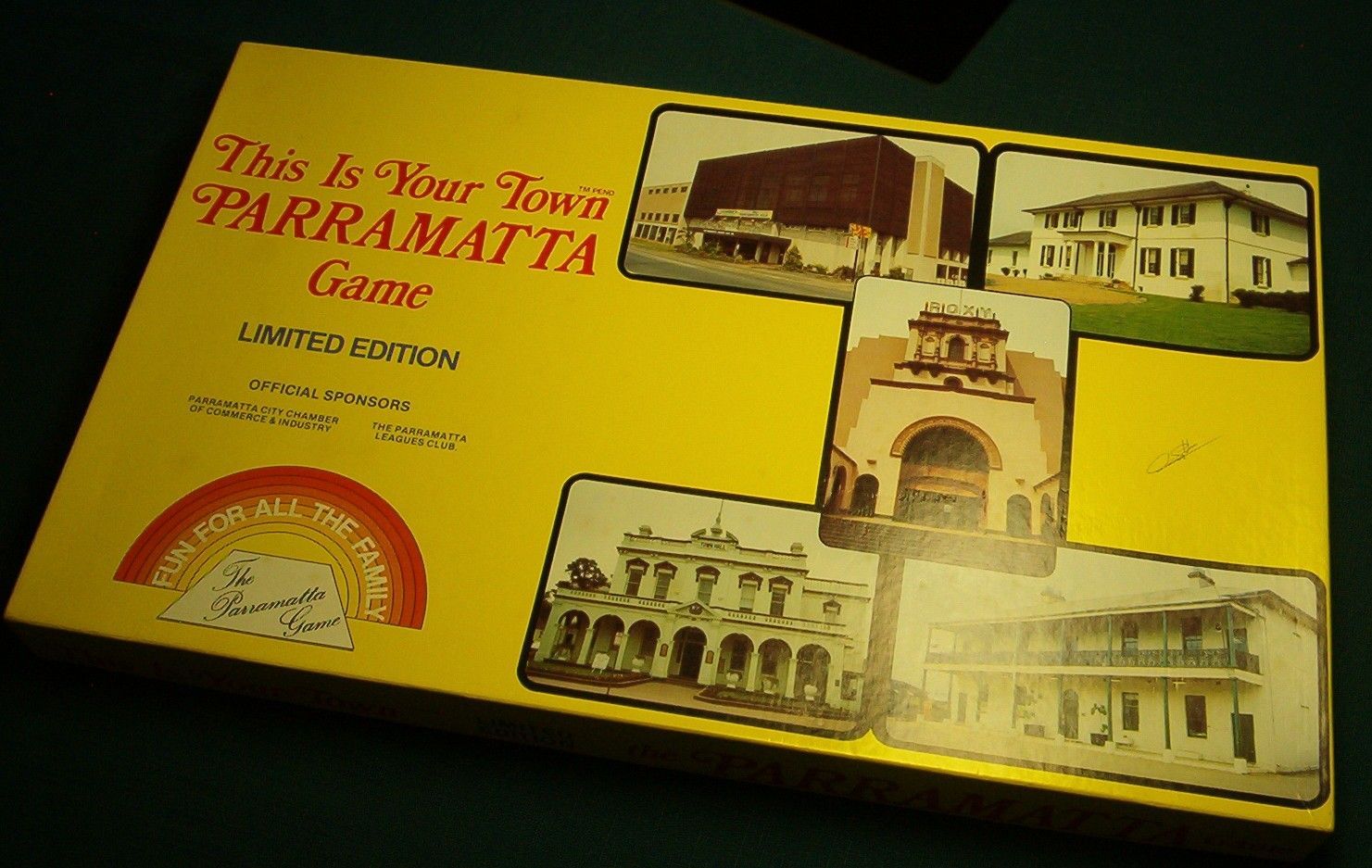 This is your town: Parramatta game box art