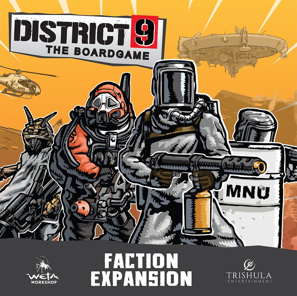 District 9: The Boardgame – Faction Expansion box art
