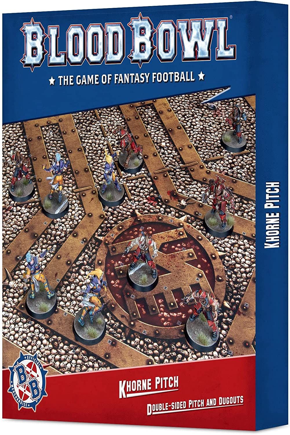 Blood Bowl: Second Season Edition – Khorne Pitch: Double-sided Pitch and Dugouts box art