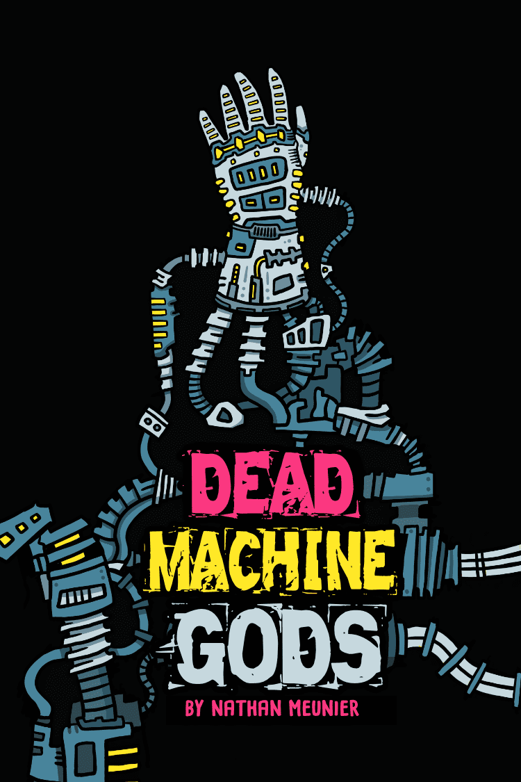 Coperta Dead Machine Gods