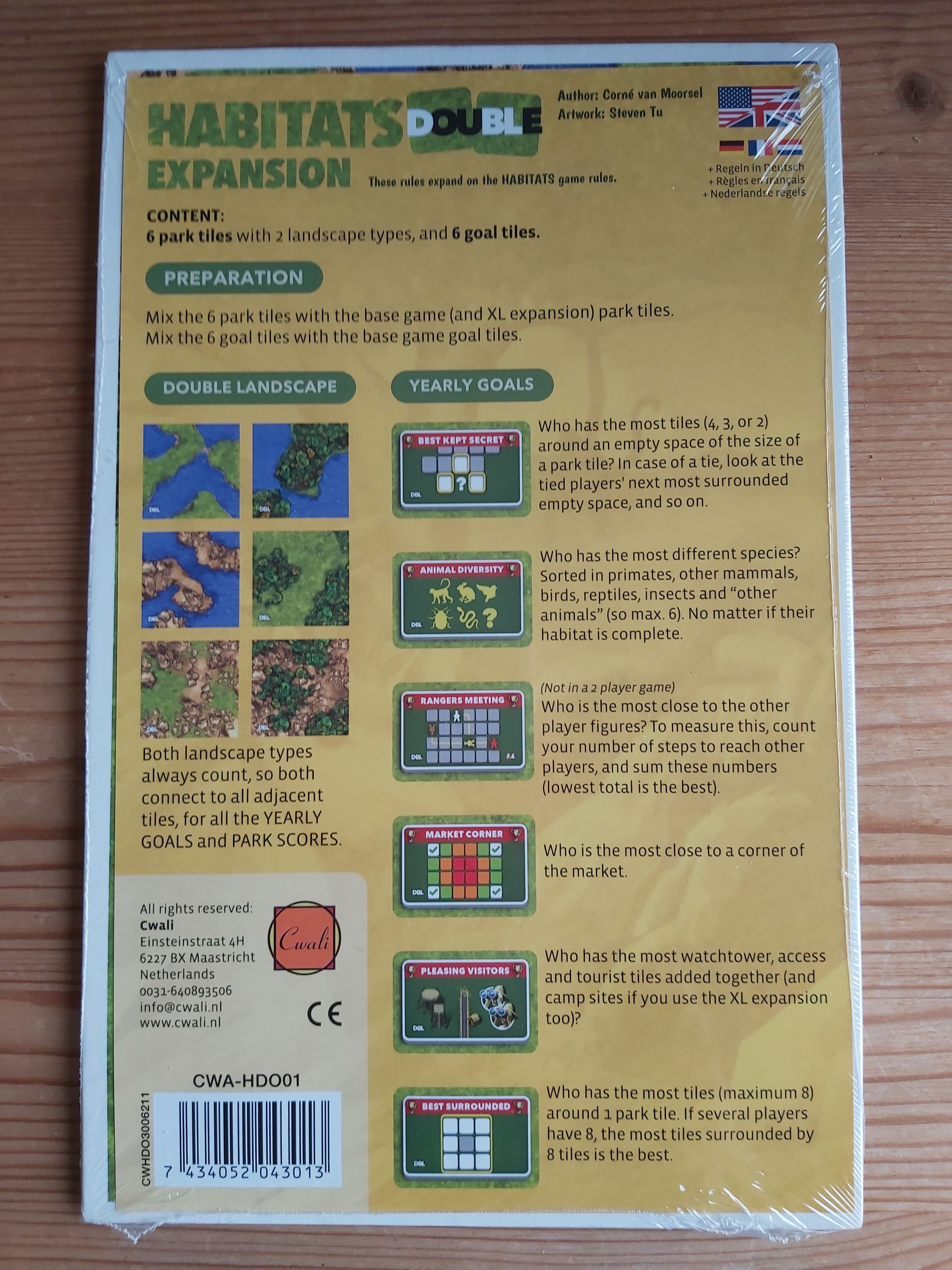 Habitats: Double Expansion box art