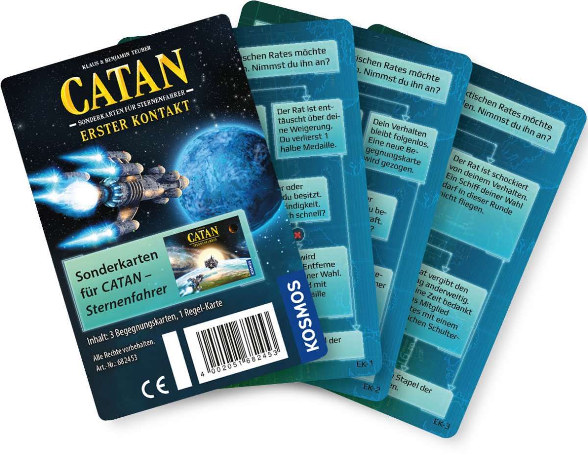 Catan: Sternenfahrer – Begegnungskarten für Sternenfahrer: Erster Kontakt box art