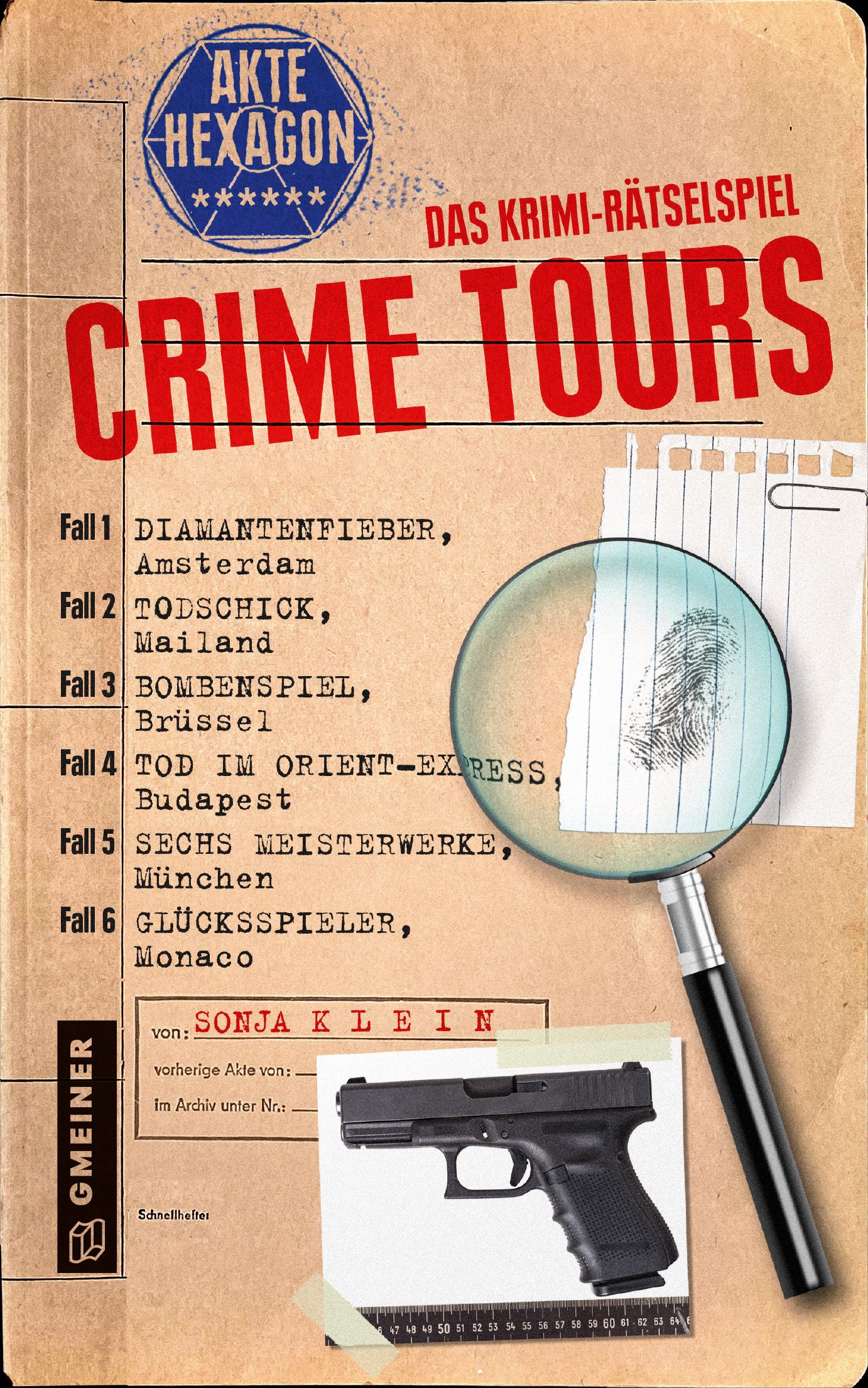 Crime Tours: Akte Hexagon box art