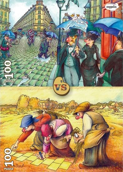 Versus: The Gleaners vs Paris Street – Rainy Day doboz