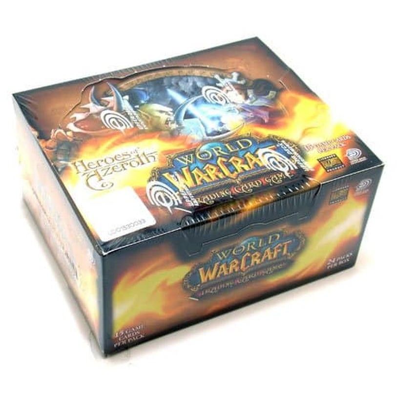 World of Warcraft Trading Card Game: Heroes of Azeroth Booster Pack box art