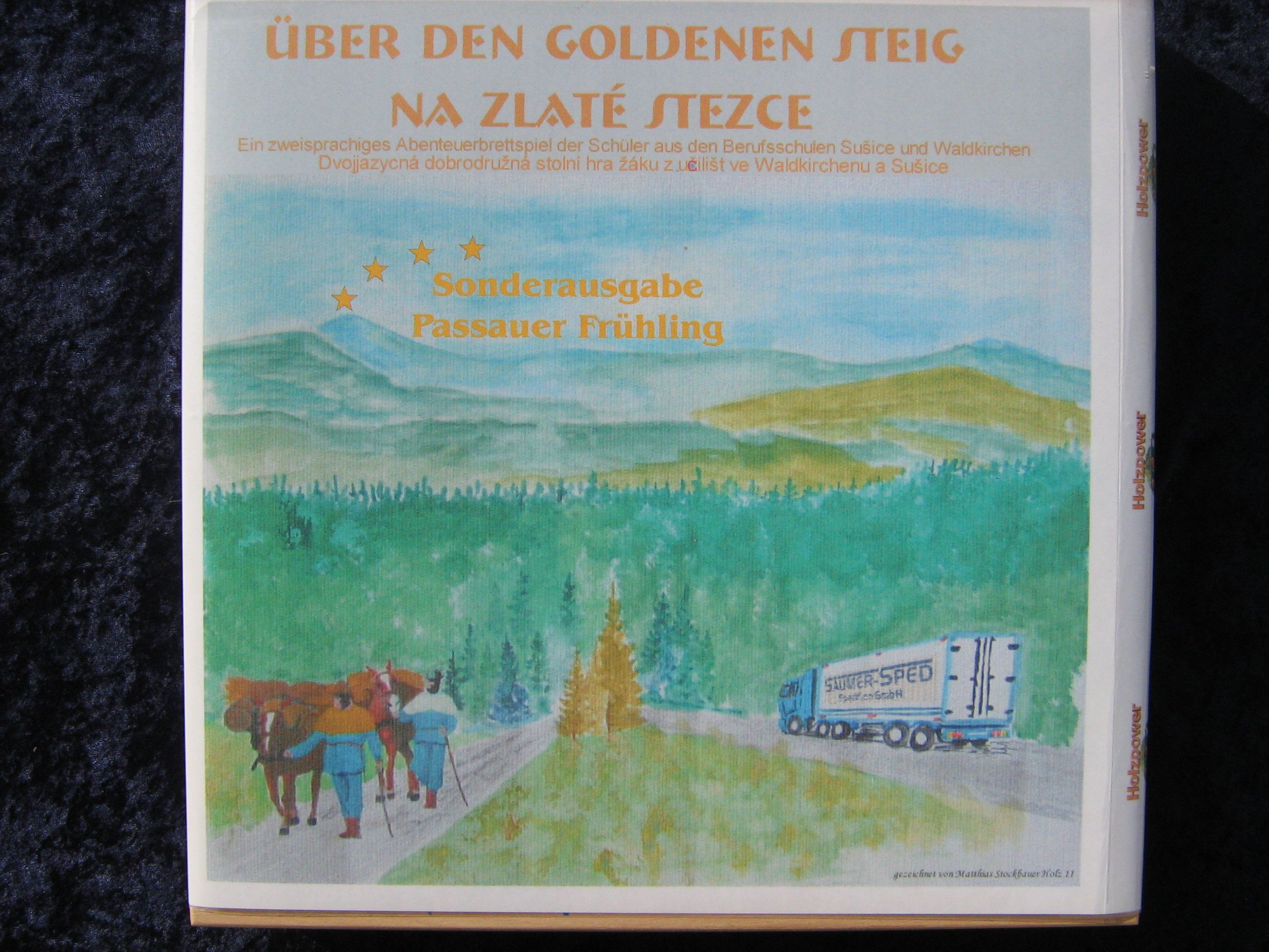 Coperta Über den goldenen Steig