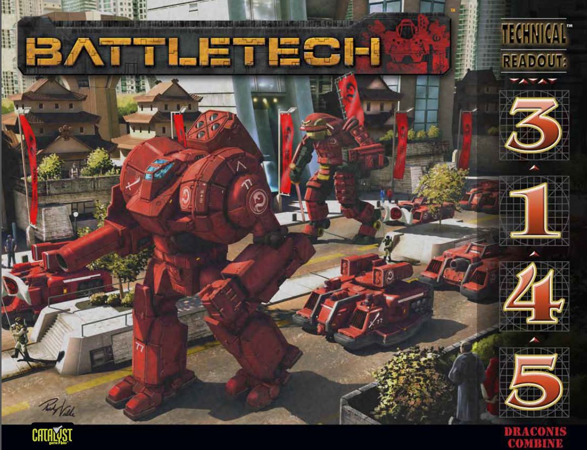 BattleTech: Technical Readout – 3145 Draconis Combine box art