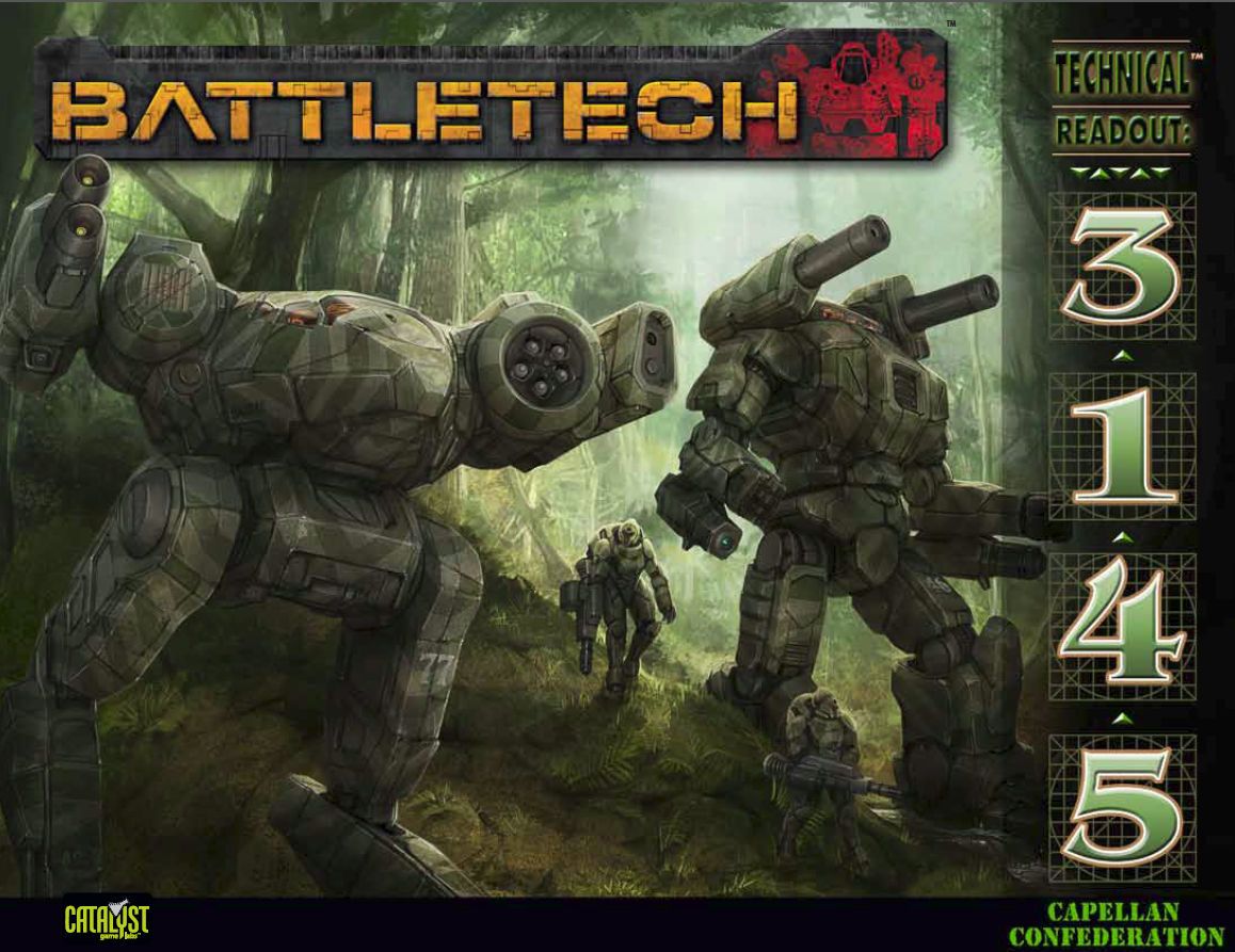 BattleTech: Technical Readout – 3145 Capellan Confederation box art