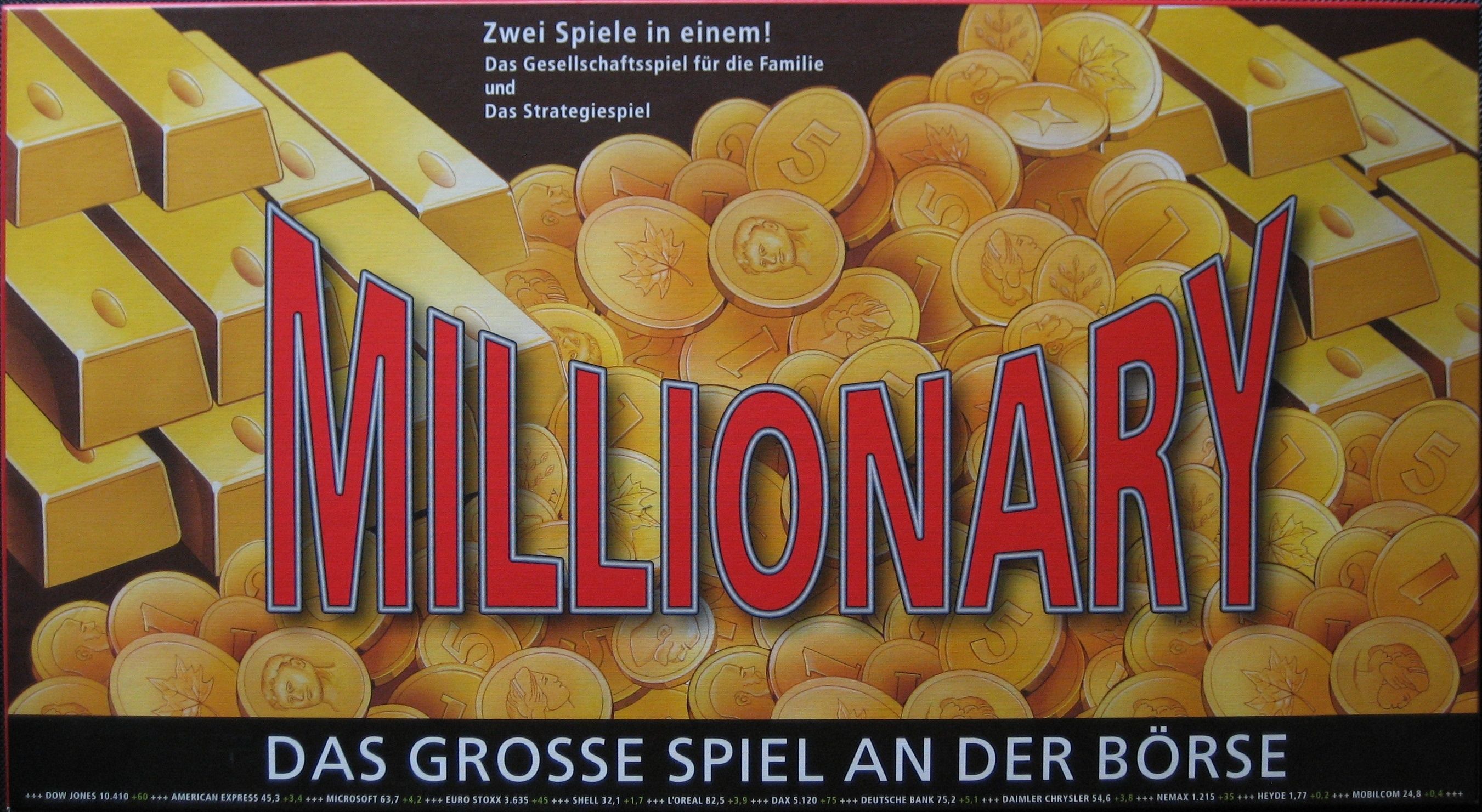 Millionary doboz