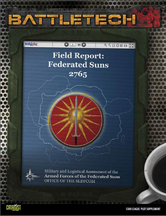 Coperta BattleTech: Field Report 2765 – AFFS