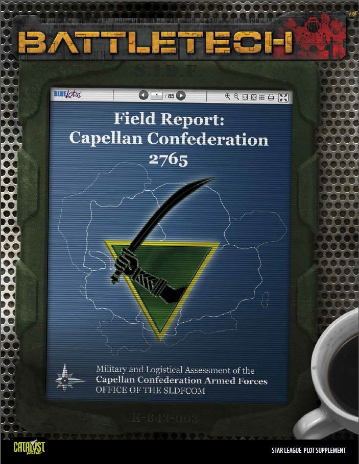 BattleTech: Field Report 2765 – CCAF box art
