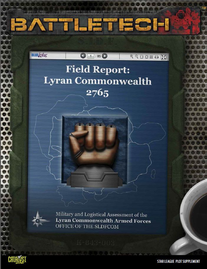 BattleTech: Field Report 2765 – LCAF box art