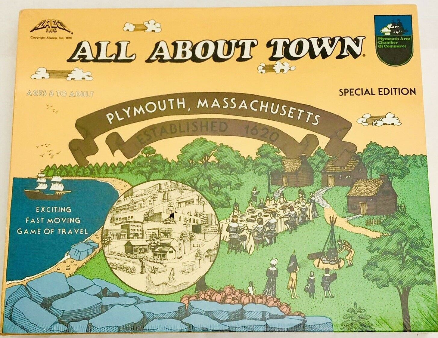 All About Town: Plymouth, Massachusetts box art