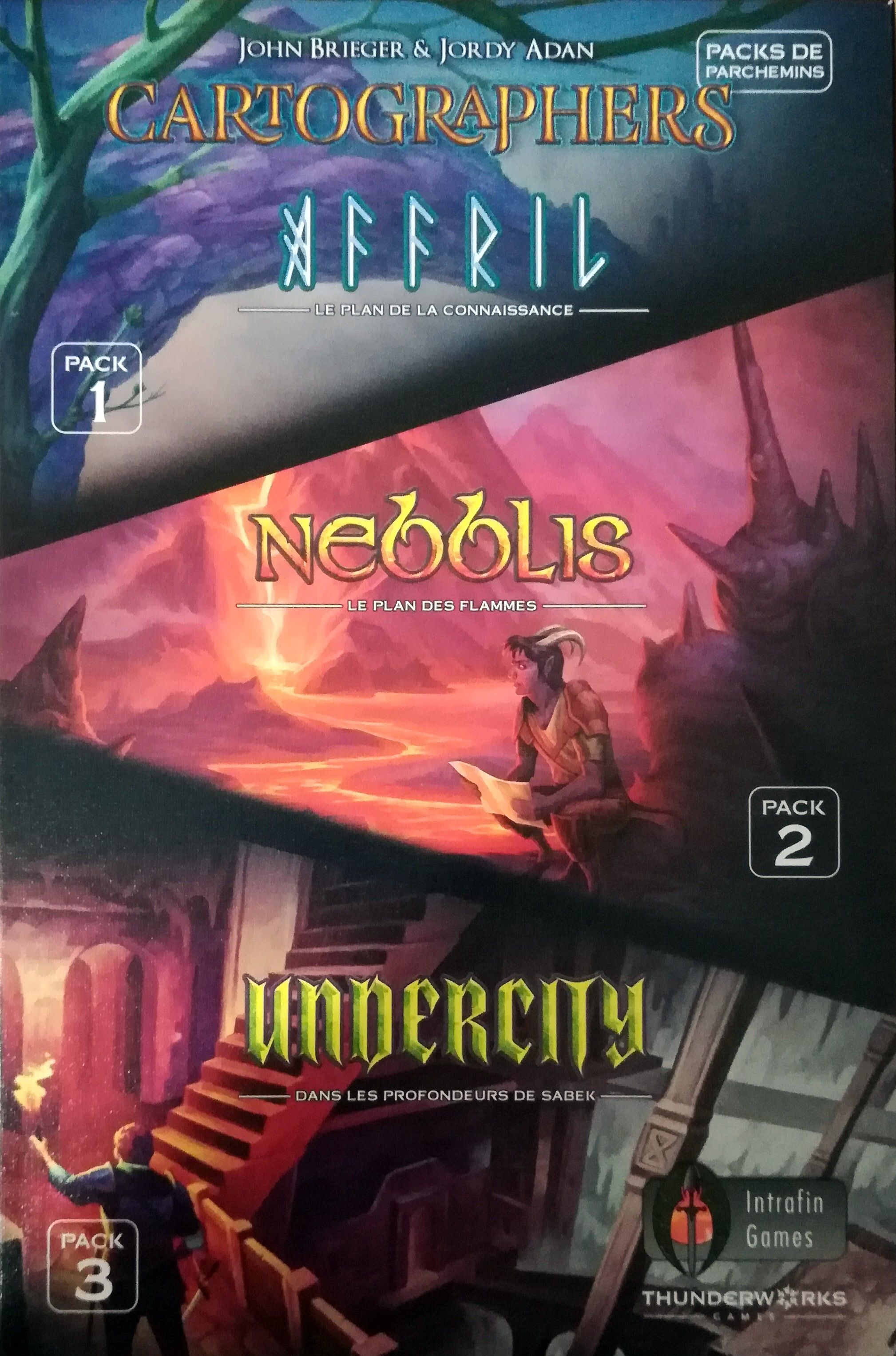 Cartographers: Packs de parchemins box art
