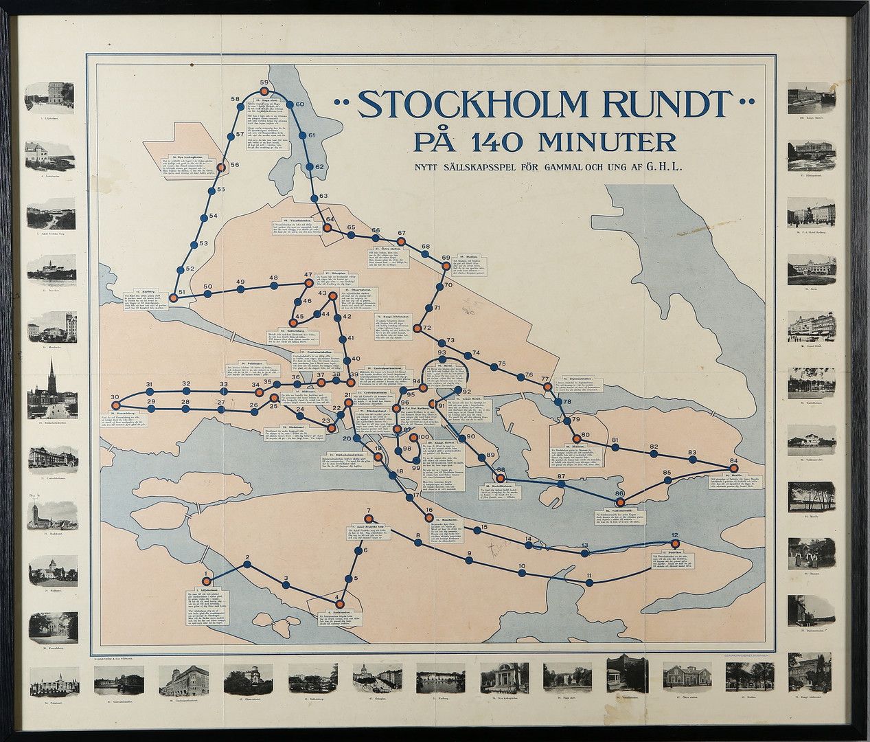 Stockholm rundt på 140 minuter box art