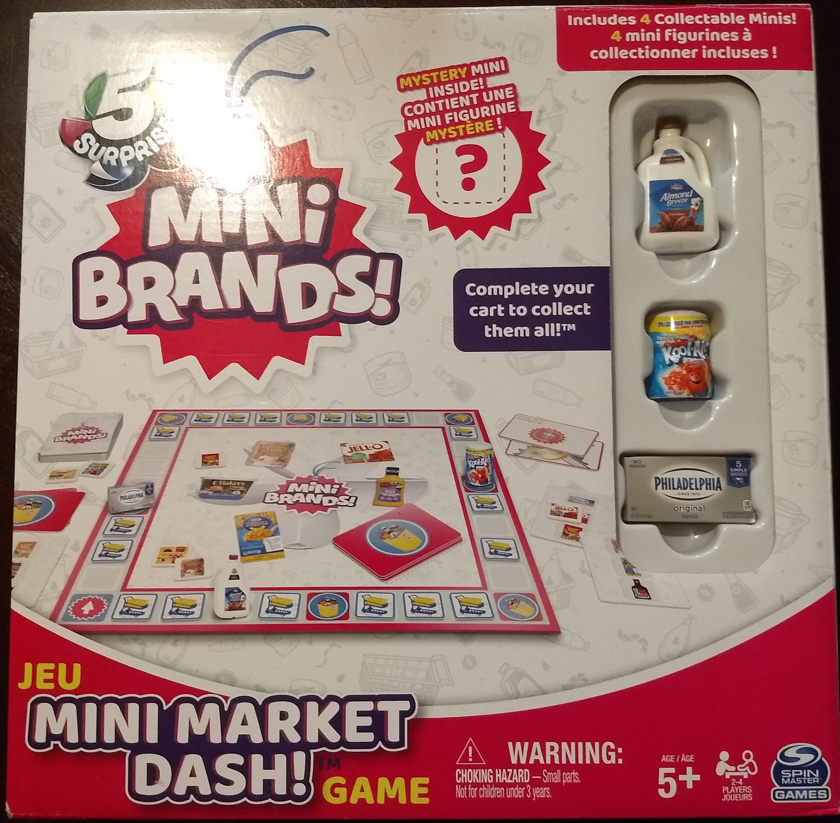 5 Surprise Mini Brands!: Mini Market Dash! Game box art